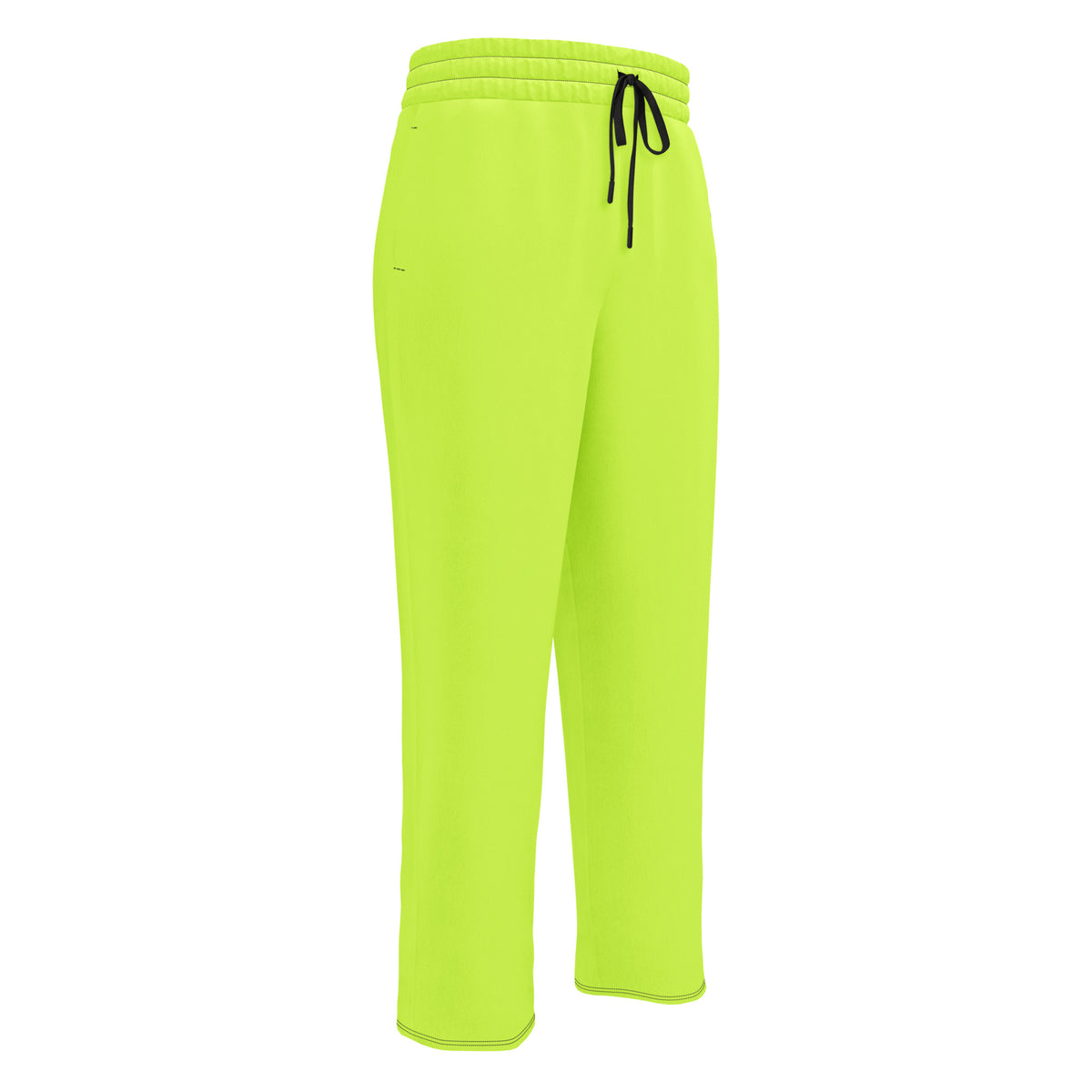 Wide-leg joggers in White, front view