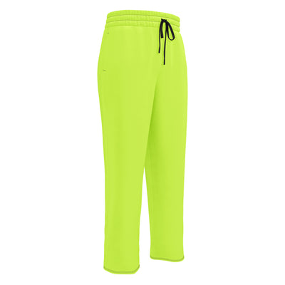 Wide-Leg Joggers – White