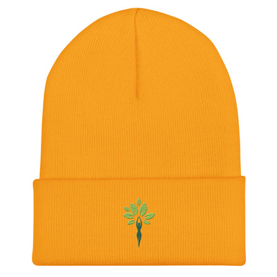 Cuffed Beanie – Gold
