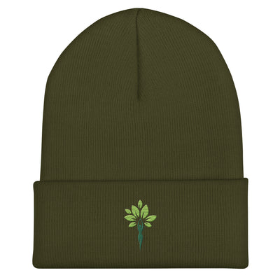 Cuffed Beanie – Olive