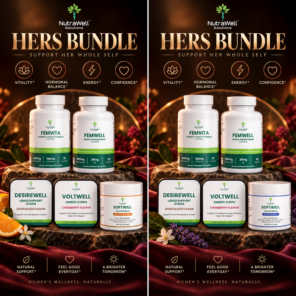 NutraWell Solutions Hers Bundle variant artwork