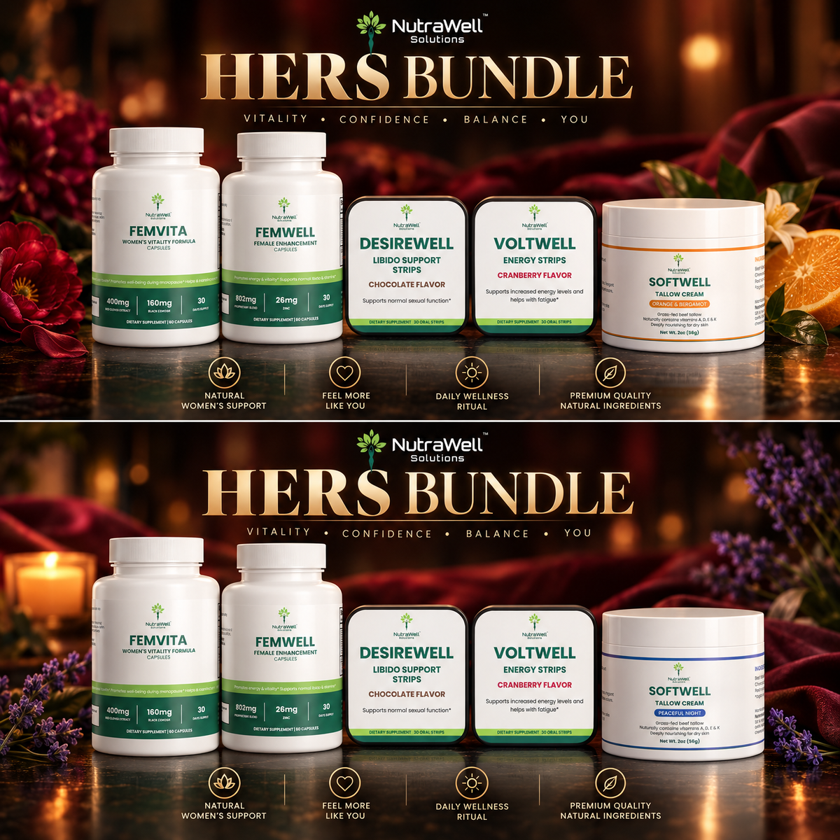 NutraWell Solutions Hers Bundle variant artwork