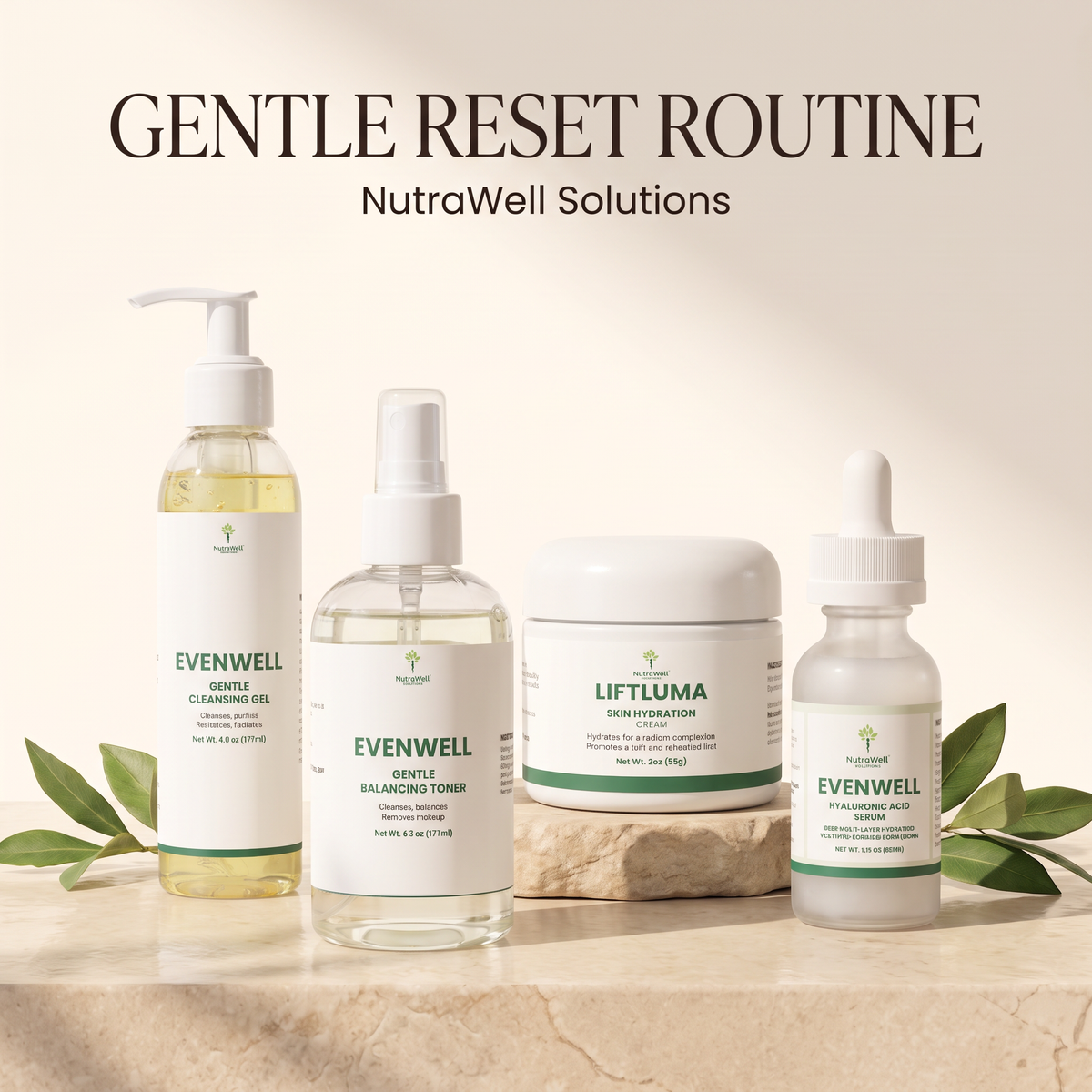 Gentle Reset Routine bundle, option B