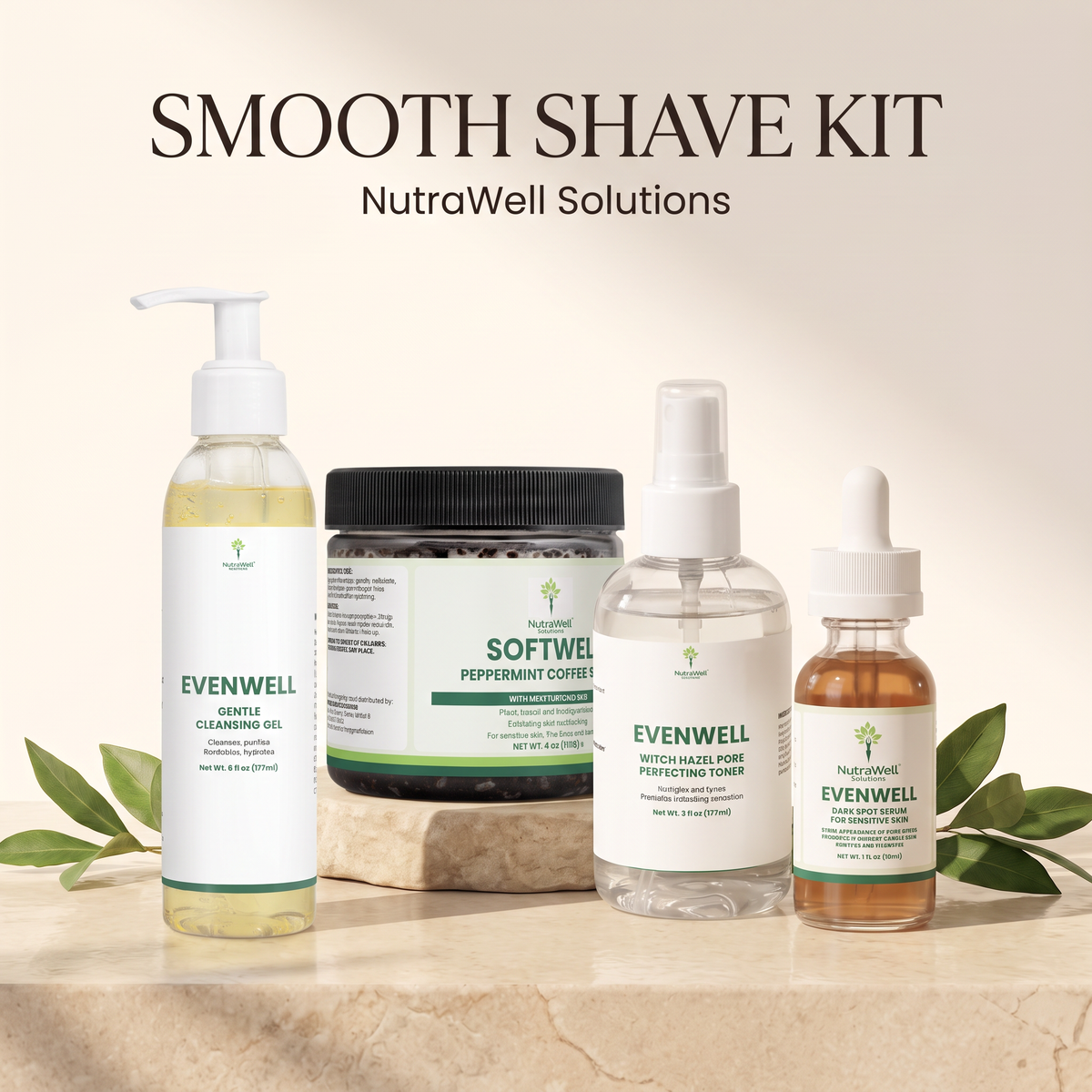 Smooth Shave Kit bundle, option B