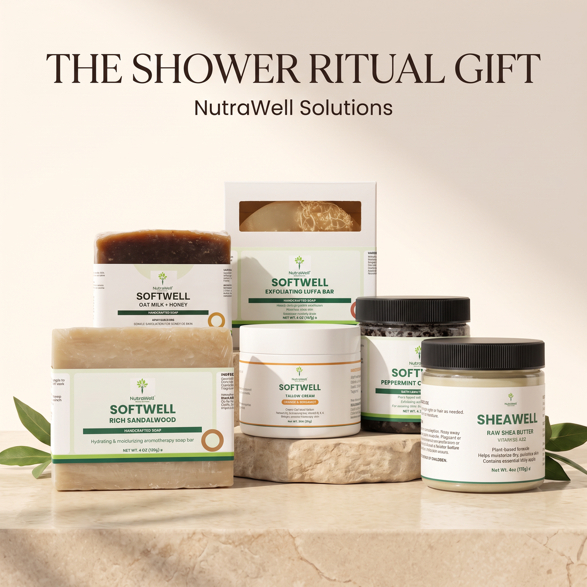 The Shower Ritual Gift bundle, option B
