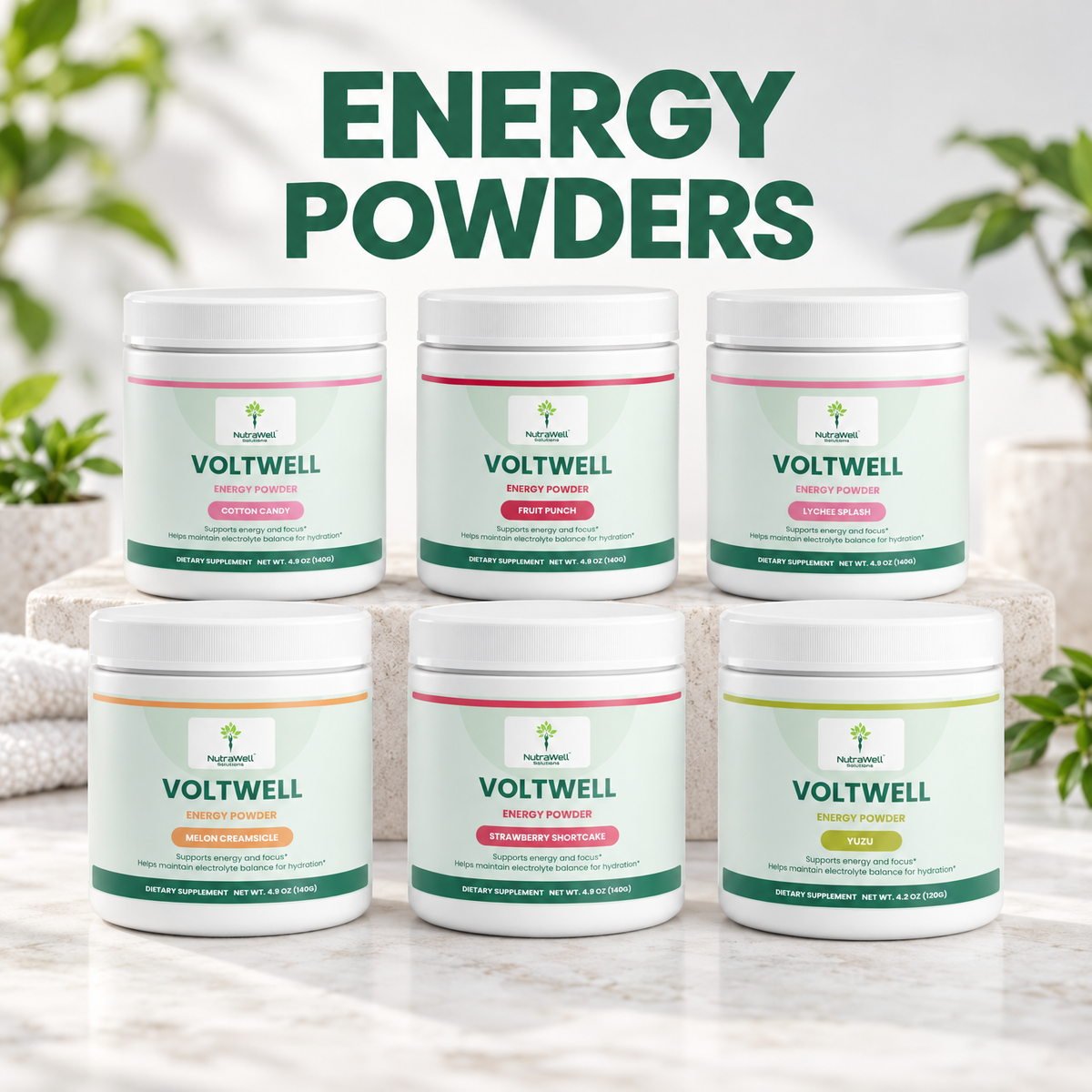 Energy Powders — 6 options