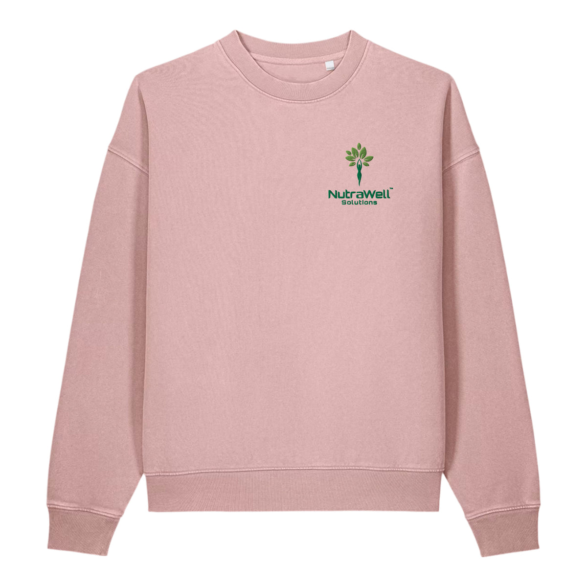 Vintage crewneck sweatshirt, detail view
